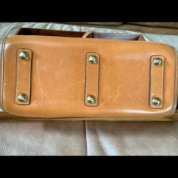 Dooney & Bourke Vintage Leather Satchel - Picture 12 of 16